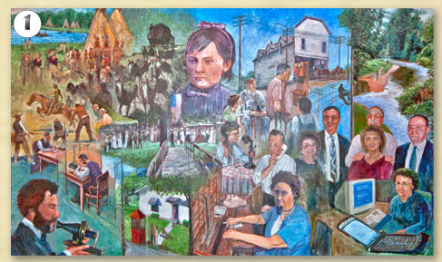 Telecommunication of Rural America Mural