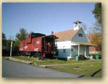 Seneca's Little Red Caboose and Country Schoolhouse